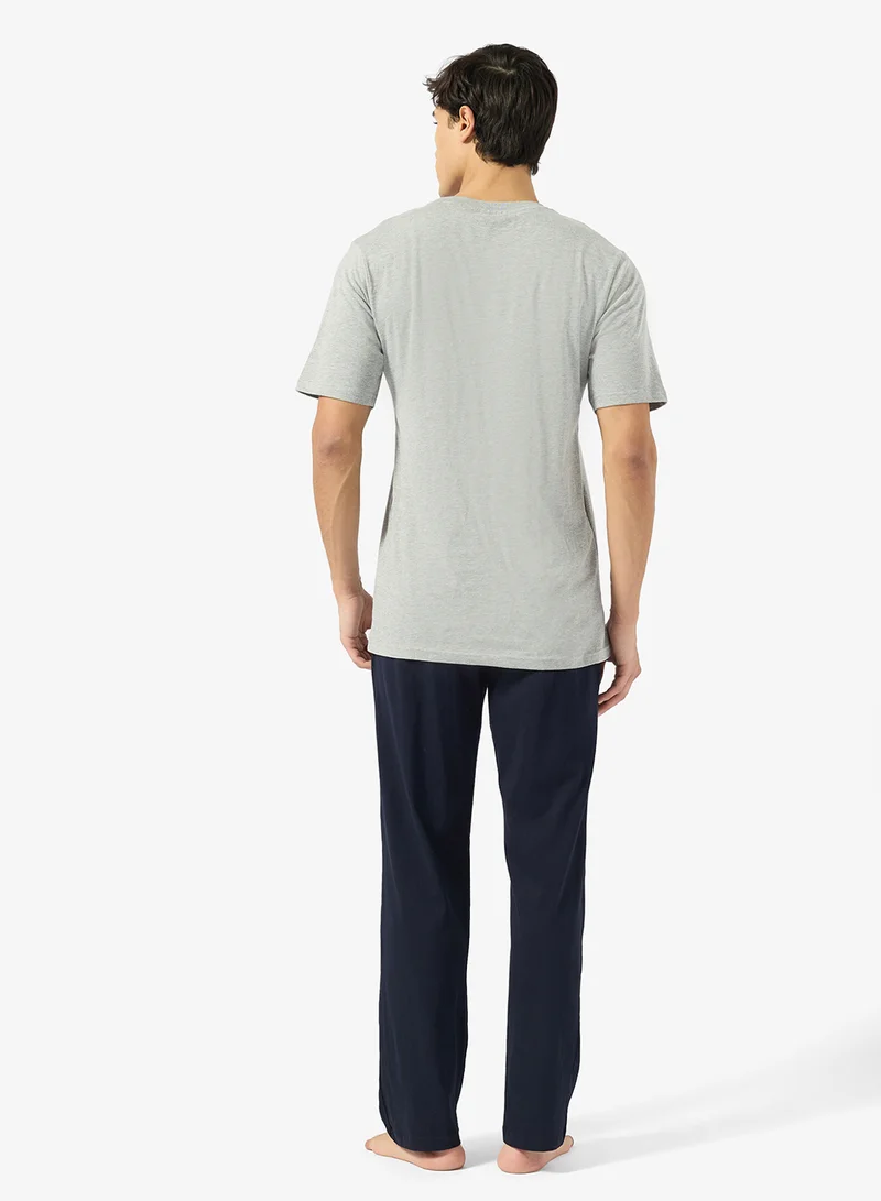 سفنتي فايف Regular fit tee and Pant set